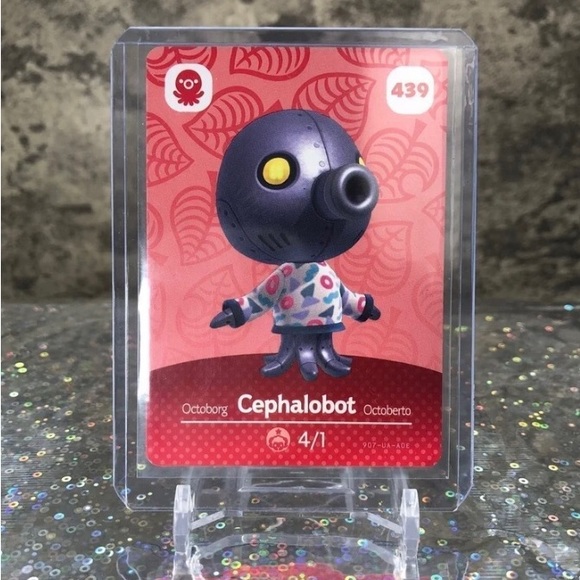 Cephalobot #439 Animal Crossing Amiibo Card - Picture 3 of 3